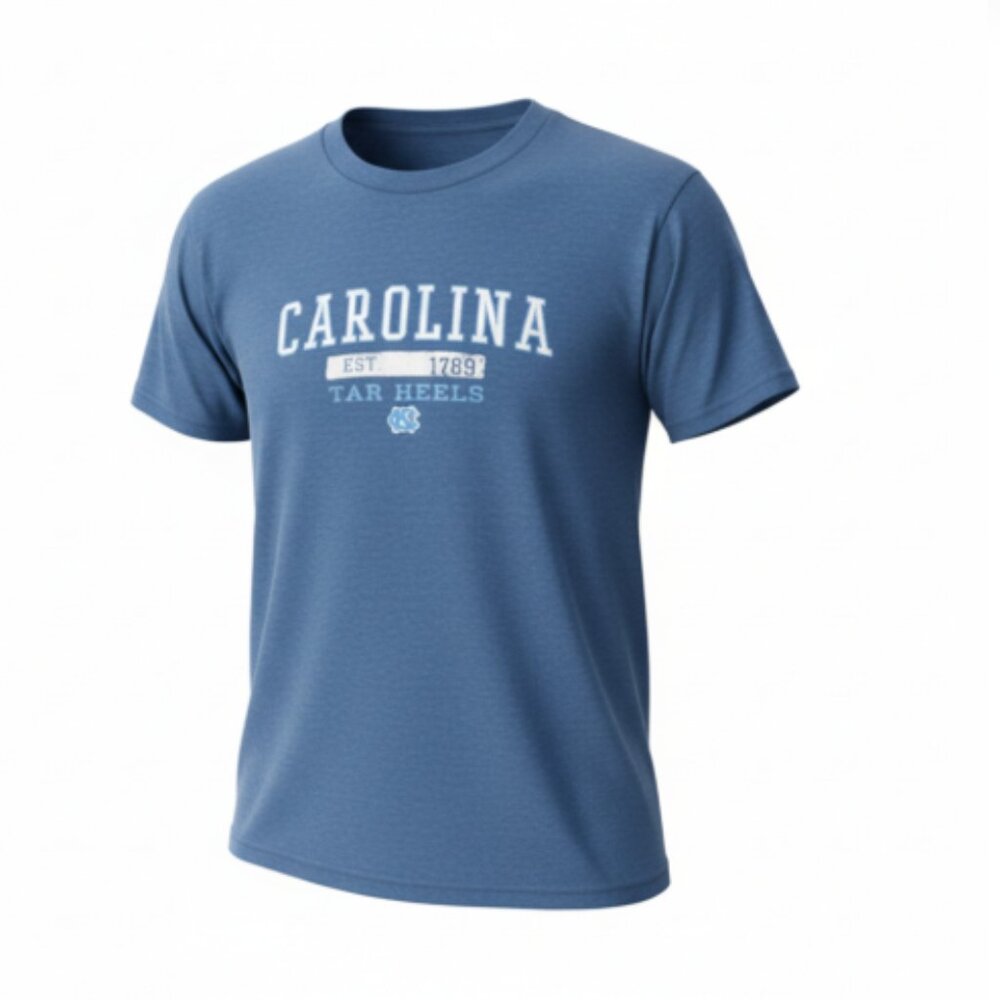 North Carolina Tar Heels Men’s T-Shirt Size Medium Blue NCAA College Team